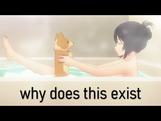 Anime Girl Loves Dogs 𝐓𝐨𝐨 Much