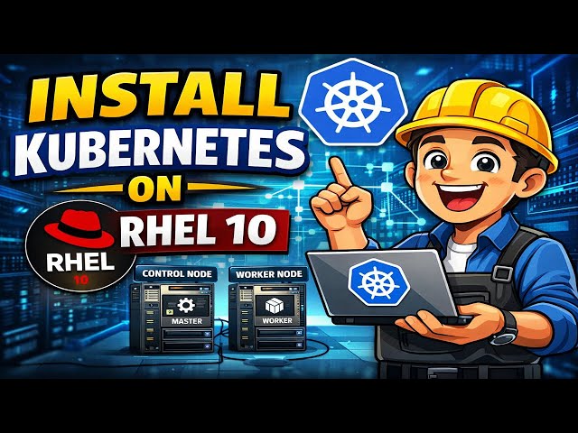 How Install Kubernetes on RHEL 10 with CRI-O | kubeadm Step-by-Step