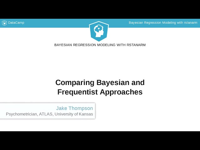 R Tutorial: Comparing frequentist and Bayesian methods