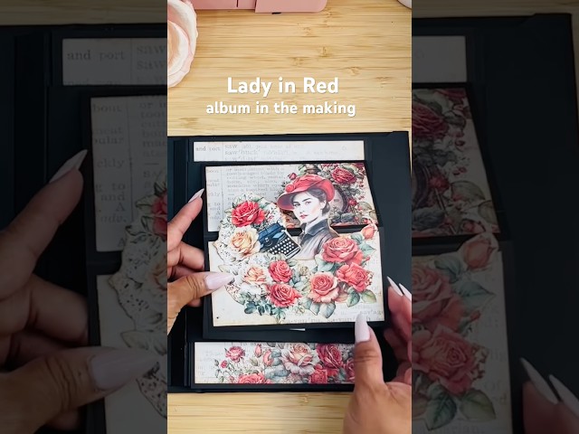 In the making #minialbum #tutorial #diy #smallbusiness #art