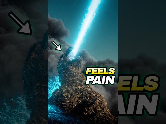 Godzilla is in PAIN