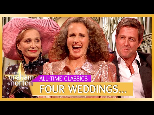 Still Raining? The Cast Of Four Weddings & A Funeral On The Graham Norton Show