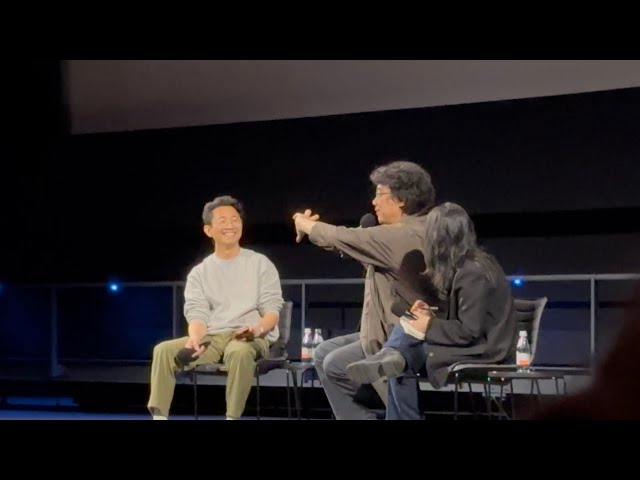 Parasite Conversation w/ Bong Joon Ho & Lee Sung Jin