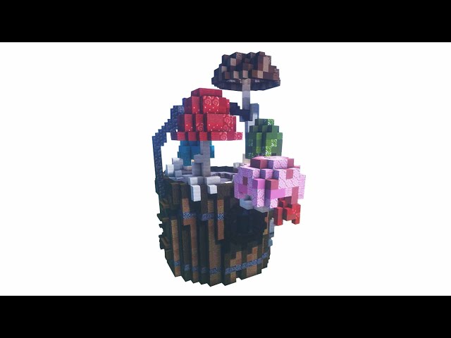 Bucket O' Mush - Minecraft Cottagecore Tutorial