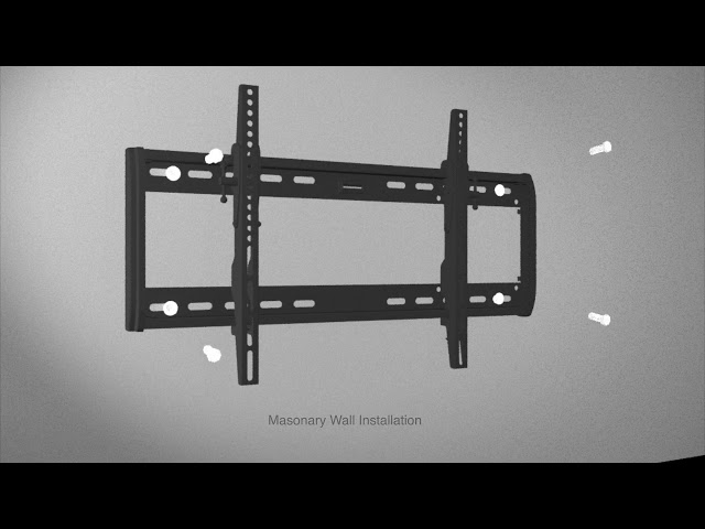 Crest Fixed TV Wall Mount - Medium To Large - MFP1F
