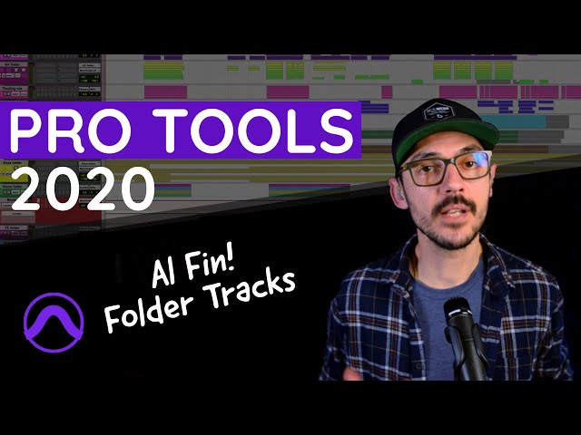 Pro Tools 2020 Review || Folder Tracks - Tutorial