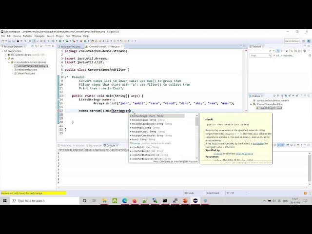 3: Java Streams: ConvertNamesAndFilter