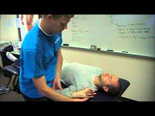 Upper Limb Tension Test 3 - Ulnar Nerve Bias