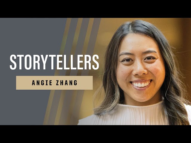 Storytellers: Angie Zhang