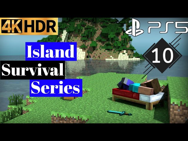 Minecraft Island Survival in Hindi | Minecraft PS5 4K HDR |Minecraft Island Survival Series  Part 10