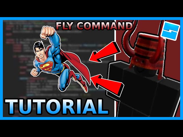 How to make a FLY COMMAND in Roblox Studio! 🔨