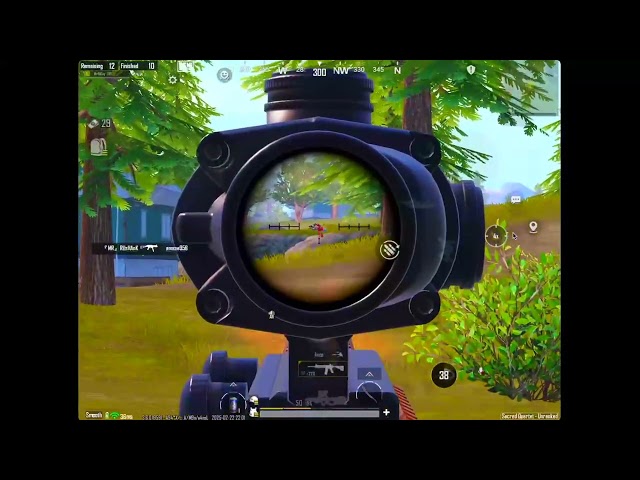 💥 INSANE 4x BURST SPRAY! Long Range Domination in BGMI! 🔥