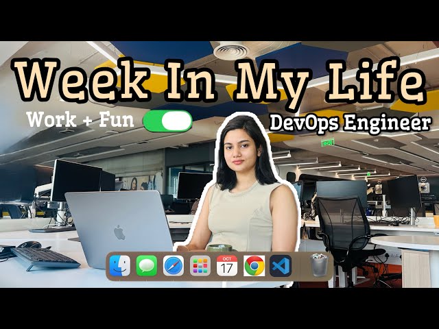 A week in the life of DevOps Engineer Vlog | Work + Office Party 💻 🎉