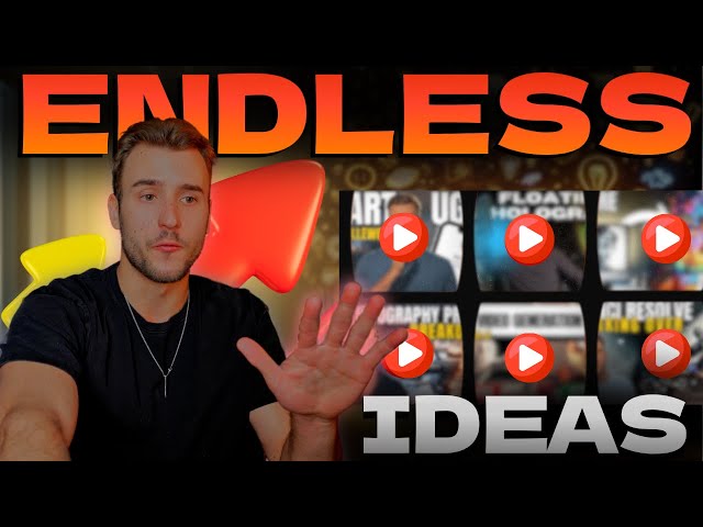 How to get ENDLESS Video Ideas for YouTube Growth