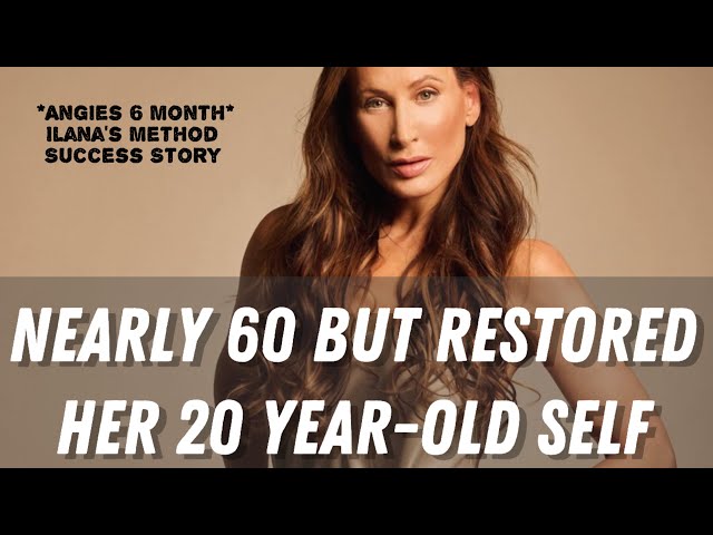She’s almost 60 but reclaimed her 20 year-old self!