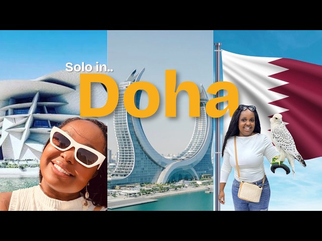 NURSE OFF DUTY: DOHA, Qatar Vlog | Solo Travel | Hilton Doha Hotel