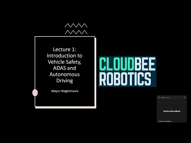 Introduction to Autonomous Mobility