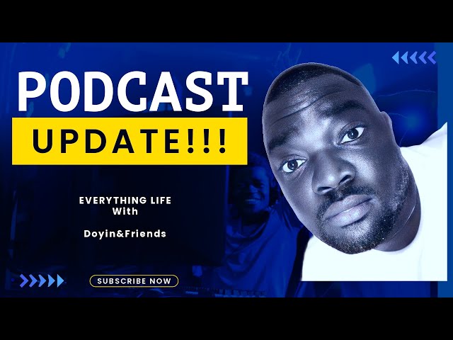 Podcast update