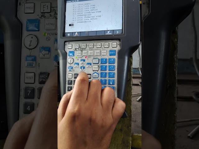 Fanuc robot program 