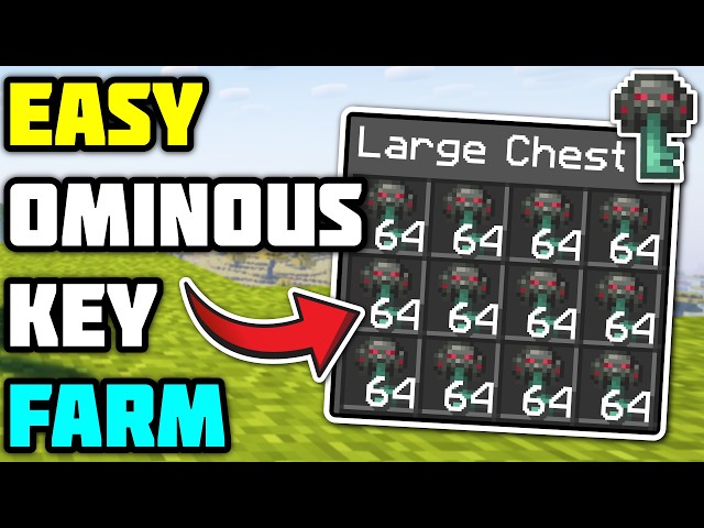 EASY OMINOUS TRIAL KEY FARM - MINECRAFT (1.21)