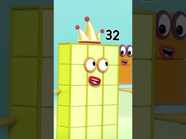 Back to School - Learn to Count to 32 | Part 6 | Numberblocks #shorts