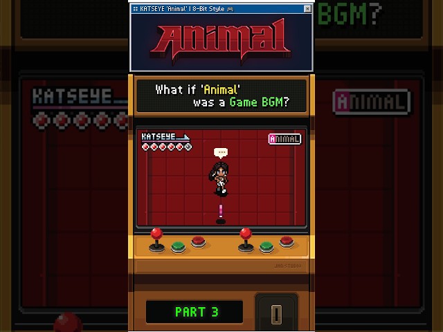 KATSEYE 'Animal' 8-Bit Style 🎮 | Part 3