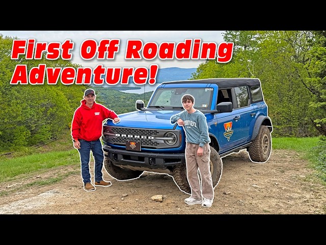 Declan and I Go Off Road with the at the Bronco Off-Roadeo!