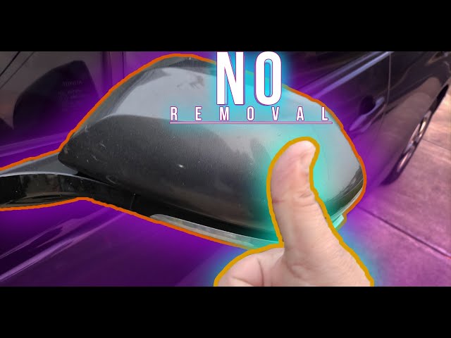 Side Mirror Cover Replacement: Stop! 🛑 Don’t Remove the Door Panel!