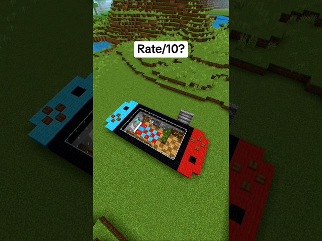 Minecraft Nintendo Switch House 🏠 For Build and No Music #minecraft