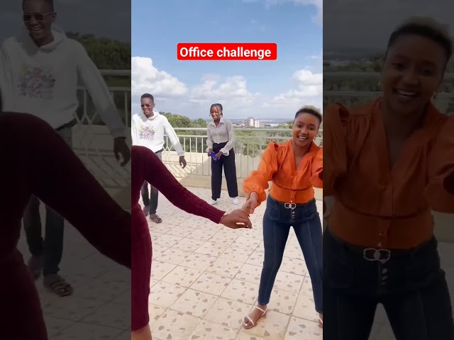 Wednesdays are for office challenges😎 watch till the end to see our winner today.