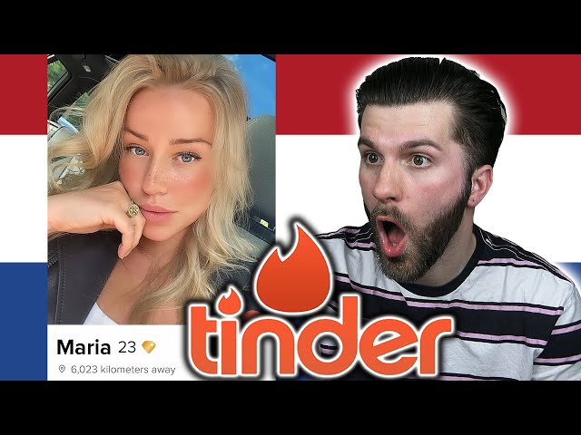 Tinder Swiping Hot Girls in AMSTERDAM! (Tinder Passport)