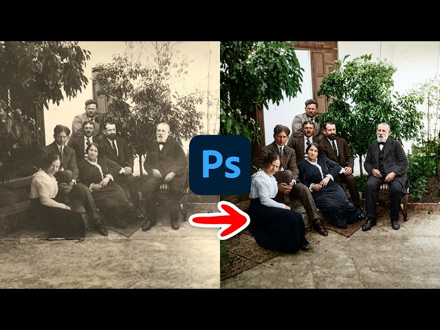 How To Restore Old Photos In Photoshop (With Nano Banana)