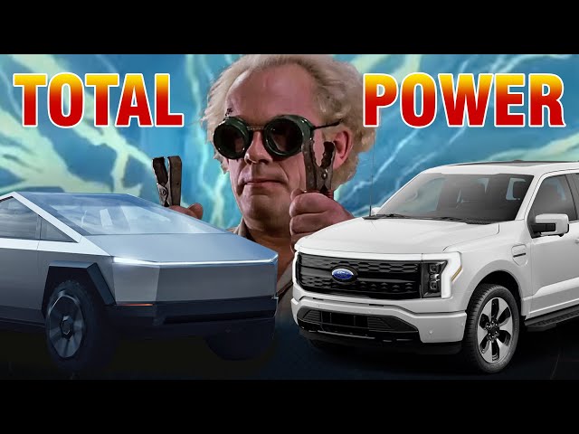 Cybertruck vs Lightning: Find Out Which One Has More Outlet Power | In Depth