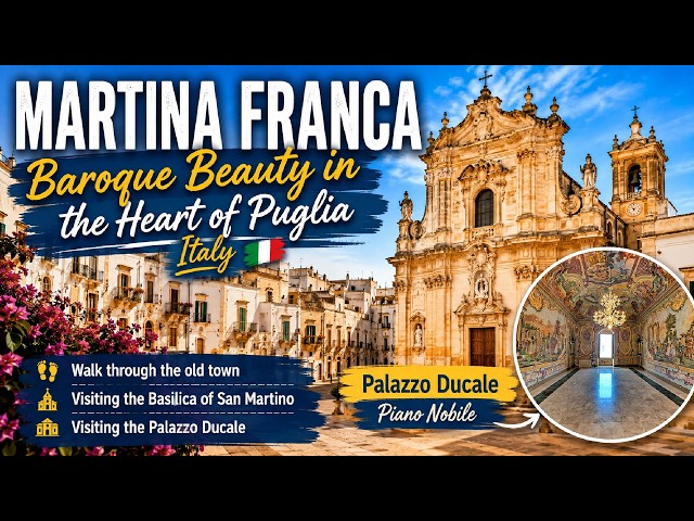 Martina Franca, Italy 🇮🇹 | Baroque Beauty in the Heart of Taranto Province, Puglia region