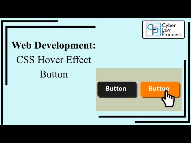 CSS Hover Effect Button | Create Stylish Button Using HTML & CSS