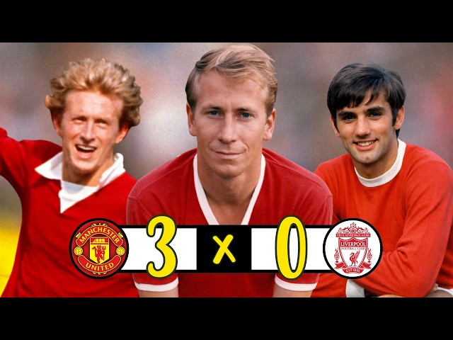 1965 Manchester United 3-0 Liverpool FC Complete Highlights | The "United Trinity"