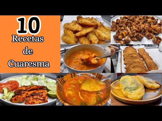 ✅️10 Recetas de Cuaresma y Semana Santa s faciles y deliciosas