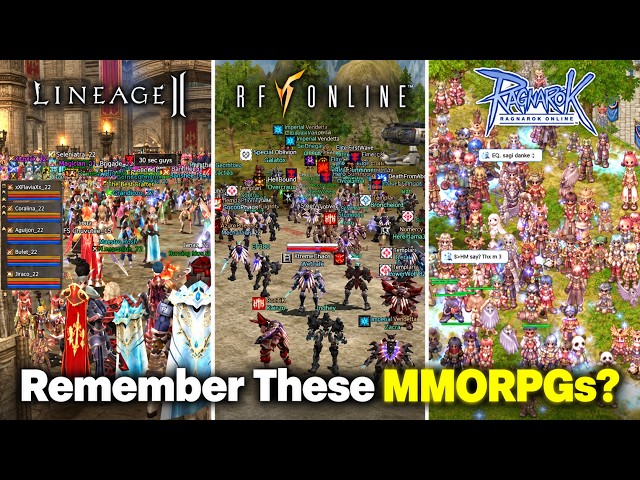 Top 10 MMORPGs That Were Once THE BEST