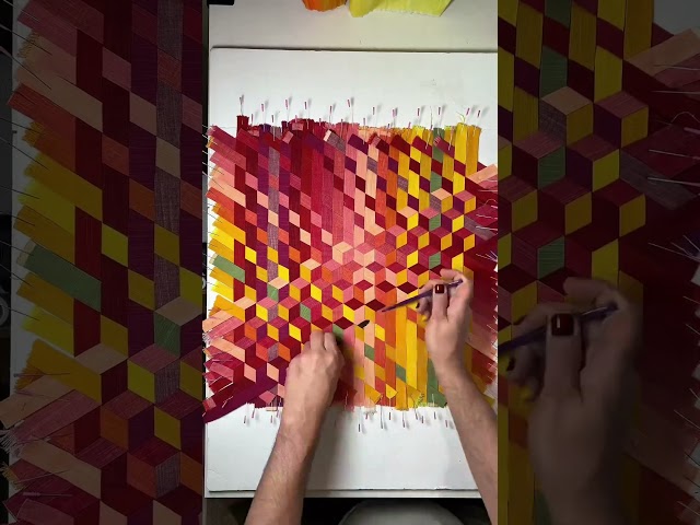 Weaving a Kaleidoscope with the Daiquiri Handloom bundle