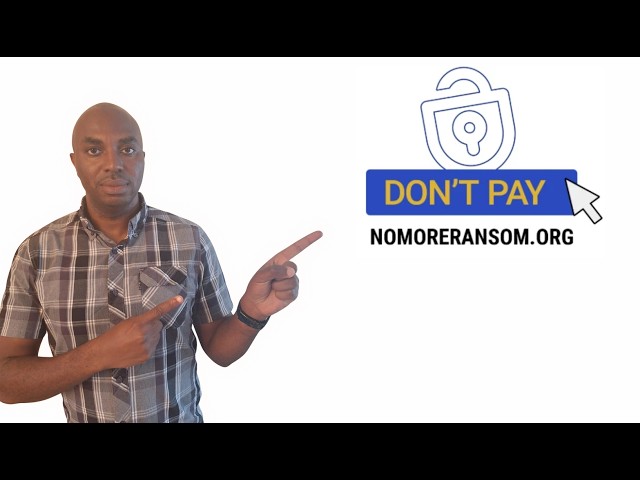 Project 201 - Ransomware Eradication and Recovery w/ NoMoreRansom.org