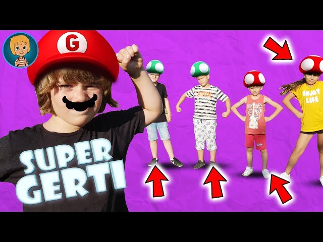 Super Mario in REAL LIFE vs REALITY | Gerti and FRIENDS