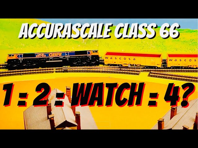 ACCURASCALE CLASS 66 Coach & Wagon Uncoupling, Meshing & Tippling Over Mystery Resolved | ml78b