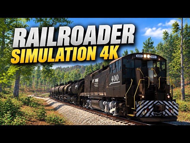 The Most Relaxing Train Sim Ever Made? | Railroader 4K