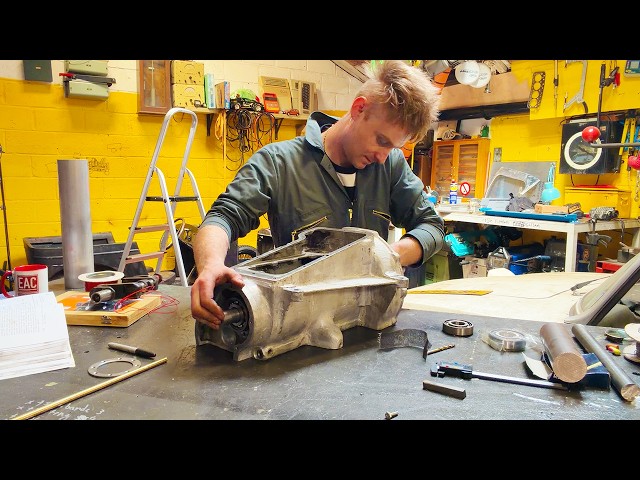CUSTOM TOOLS TO FIX A PROBLEM ON A 100 YEAR OLD ENGINE - Austin 7 Bearing Lip Replacement