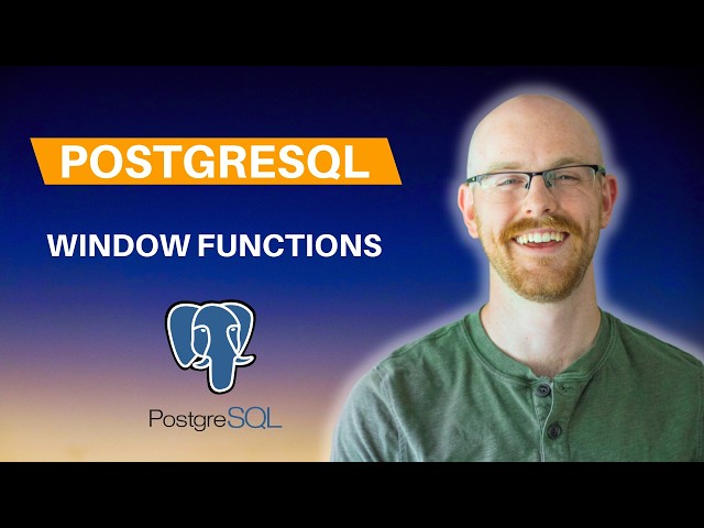 Window Functions in PostegreSQL