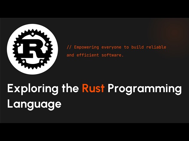 Rust Programming for Beginners: Install Rust, Set Up VS Code & Create Your First Project