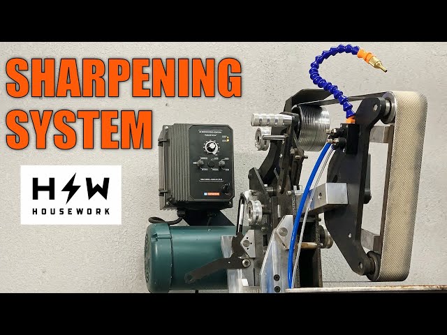 Liquid-Cooled Belt Grinder Sharpening: Does Heat Destroy Your Edge? | Housework Mister System Review