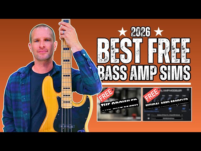 The Best FREE Bass Guitar Amp Sims (2026 - Heavy Tones)