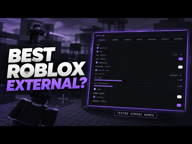 I Tested The BEST Roblox External On Different Roblox Games..