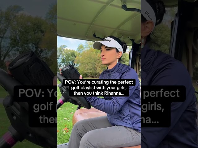 No but really where have you been, Rihanna #shorts #golfhumor